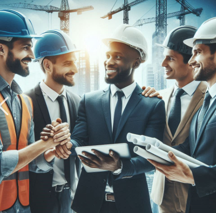 engineers collaborating